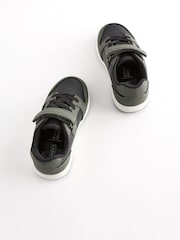 Black Touch Fastening Elastic Lace Trainers - Image 3 of 7