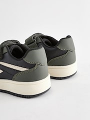 Black Touch Fastening Elastic Lace Trainers - Image 6 of 7