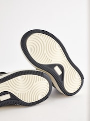 Black Touch Fastening Elastic Lace Trainers - Image 7 of 7