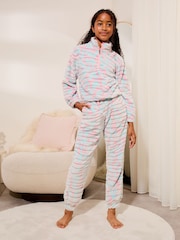 Lipsy Cosy Fleece Pyjamas (5-16yrs) - Изображение 1 из 4