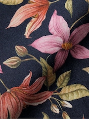 Charles Tyrwhitt Blue Classic Fit Liberty Fabric Floral Print 100% Cotton Shirt - Image 5 of 5