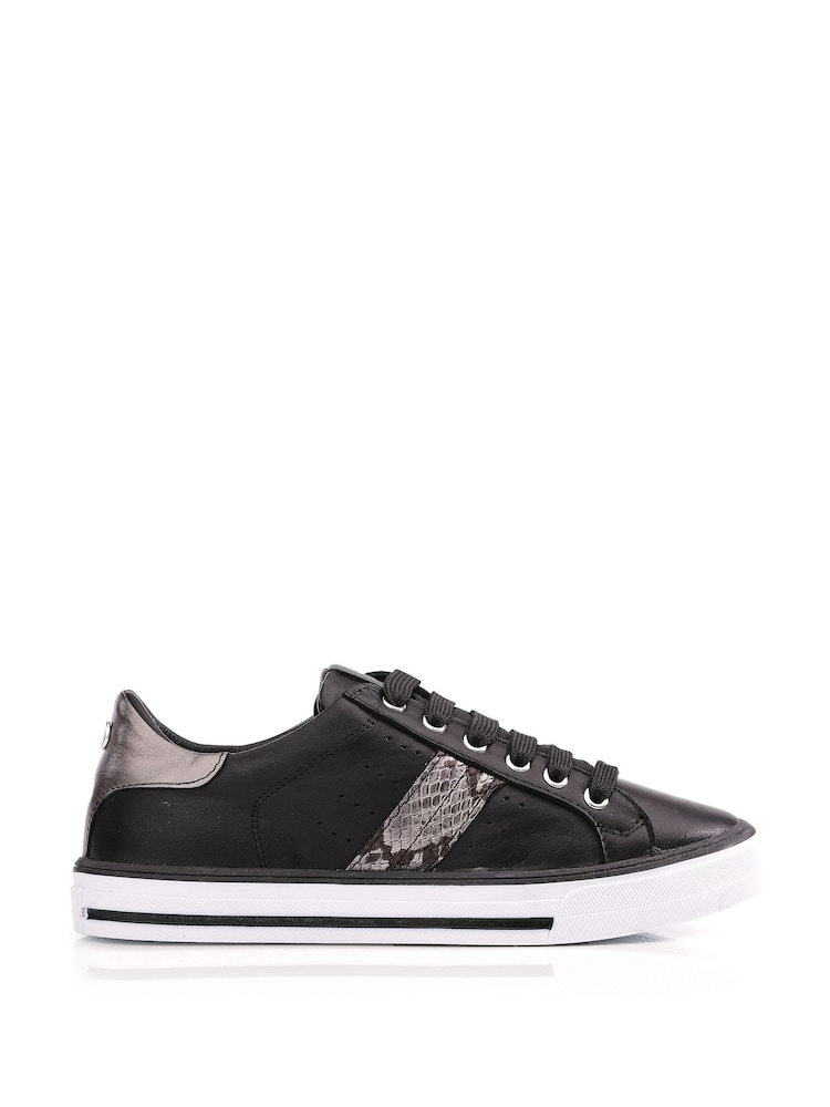 Moda in Pelle Alberry Side Stripe Lace-Up Trainers - Image 1 of 5