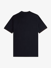 Fred Perry Tipped Cuff Pique T-Shirt - Image 6 of 6
