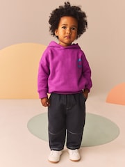 Charcoal Grey Carpenter Jersey Joggers (3mths-7yrs) - Image 2 of 4