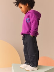 Charcoal Grey Carpenter Jersey Joggers (3mths-7yrs) - Image 4 of 4