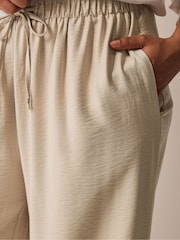 Curve Wide Leg Air Flow White Ground Trousers - Image 4 of 4