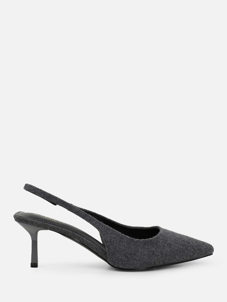 Simmi London Sadel Slingback Court Shoes - Obraz 2 z 4