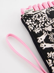 Cath Kidston Black/White Frill Wristlet Pouch - Image 4 of 6