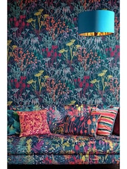 Clarissa Hulse Blue Summer Border Rainbow - Image 1 of 6