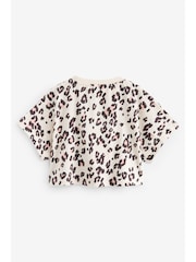 Neutral 100% Cotton Sequin Heart T-Shirt (3-16yrs) - Image 4 of 5