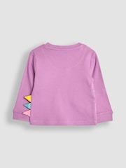 JoJo Maman Bébé Lilac Dino Pyjamas 2 Pack - Image 5 of 9