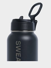 Sweaty Betty Black Keep It Chill Straw Water 950ml Bottle - Image 2 of 3
