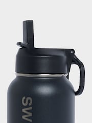 Sweaty Betty Black Keep It Chill Straw Water 950ml Bottle - Image 3 of 3
