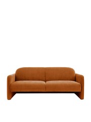 Gallery Home Amber Orange Marylebone 3 Seater Sofa - Image 4 of 5