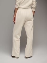 The Set Taupe Brown/Cream 2 Pack Wide Leg Joggers - Image 5 of 8