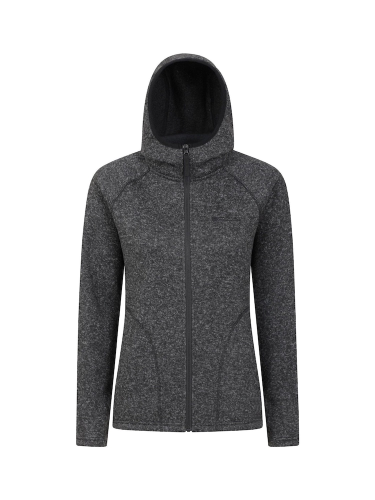 Mountain Warehouse Black Nevis Womens Full Zip Hoodie - Image 1 of 5