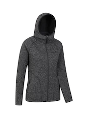 Mountain Warehouse Black Nevis Womens Full Zip Hoodie - Image 2 of 5