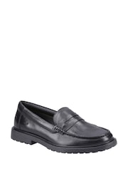 Hush Puppies Verity Black Patent Shoes - Image 2 of 5