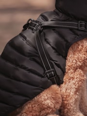 Black Harness Dog Coat - Image 3 of 9