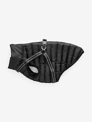 Black Harness Dog Coat - Image 5 of 9