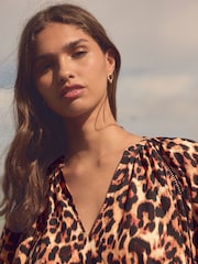 Animal 100% Cotton Summer Mini Dress - Image 4 of 4