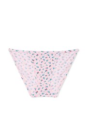 Victoria's Secret PINK Pink Tulip Floral Cotton String Bikini Knickers - Image 3 of 3