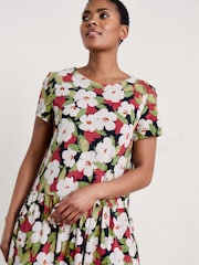Seasalt Cornwall Black Short Sleeve Cladonia Dress - Image 3 of 8