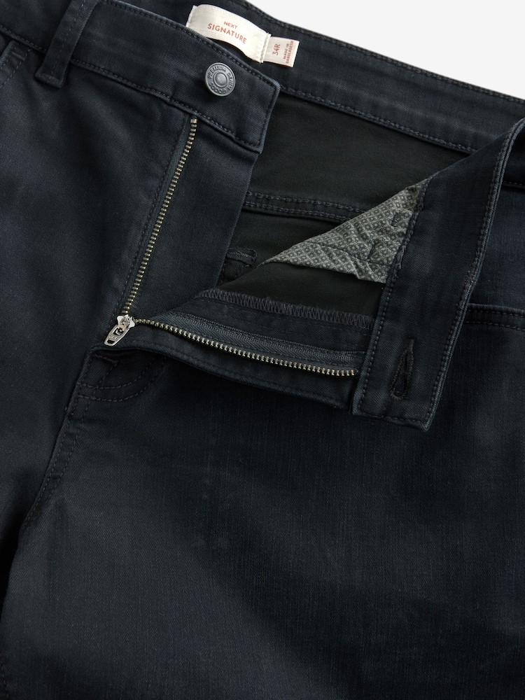 Ink Blue Slim Fit Motion Flex Ultra Soft Jeans - Image 7 of 11