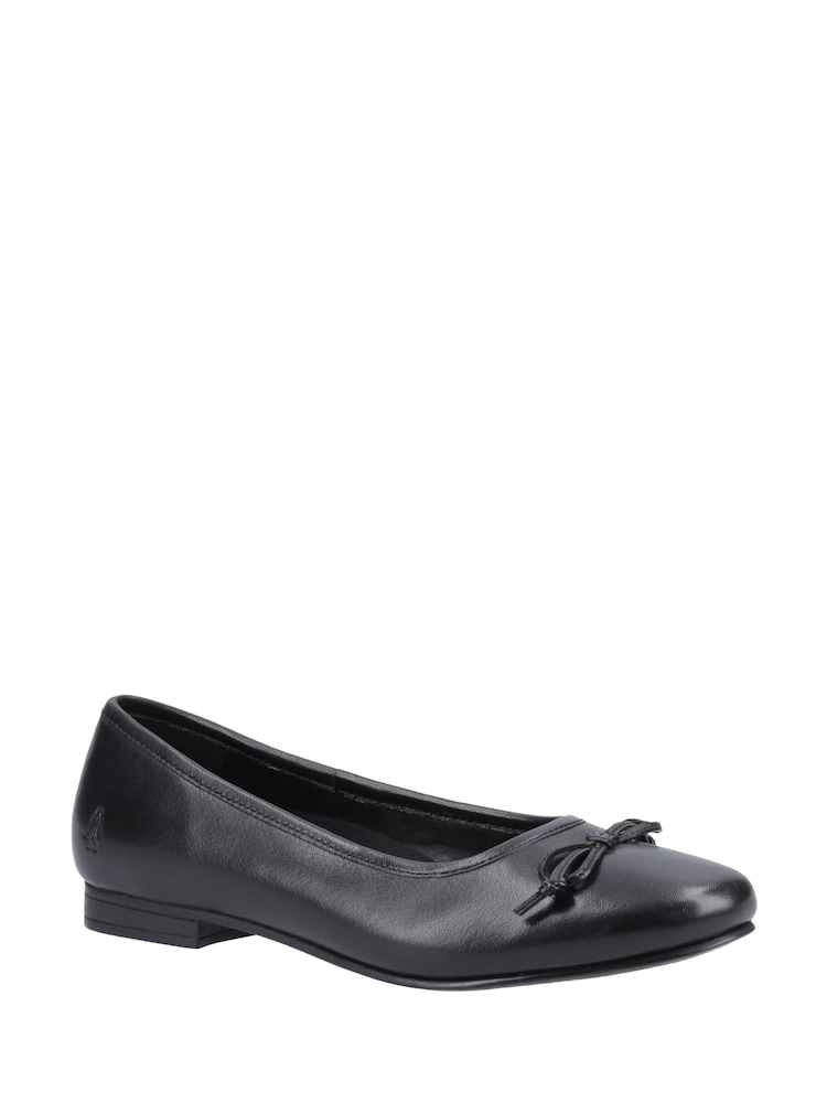 Hush Puppies Senior Evie Black Shoes - Image 1 of 4