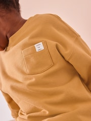 Grey/Ochre Yellow 2 Pack Long Sleeve T-Shirt & Leggings Set (3mths-7yrs) - Image 8 of 13