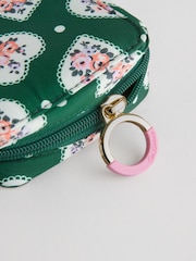 Cath Kidston Green Hearts Jewellery Travel Case - Image 3 of 5