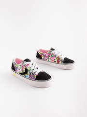 črna - na vezalke; z vezalkami Graffiti Trainers - Slika 1 iz 5