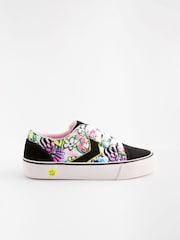 črna - na vezalke; z vezalkami Graffiti Trainers - Slika 2 iz 5