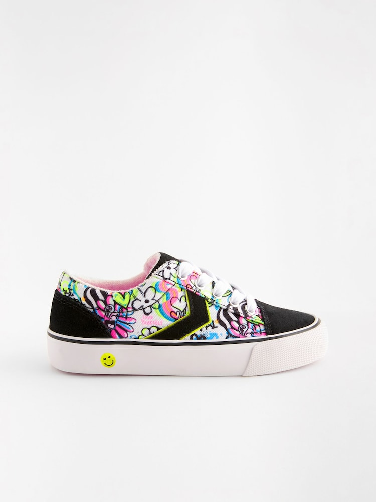 črna - na vezalke; z vezalkami Graffiti Trainers - Slika 2 iz 5