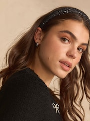 Black Sparkle Headband - Image 3 of 7