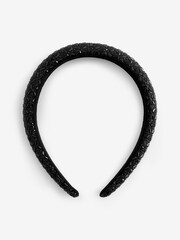 Black Sparkle Headband - Image 6 of 7