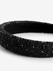 Black Sparkle Headband - Image 7 of 7