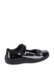 Schwarzes Lackleder - Hush Puppies Junior Christina Shoes - Bild 3 von 4