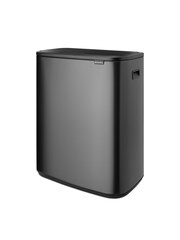 Brabantia Confident Grey Bo Touch Bin 2x30L - Image 3 of 6