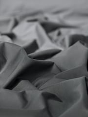 MADE.COM Charcoal Grey Cosy Washed Cotton Extra Deep Fitted Sheet - Image 3 of 3