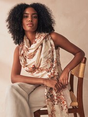 Autumn Fox Lightweight Scarf - Image 2 of 6