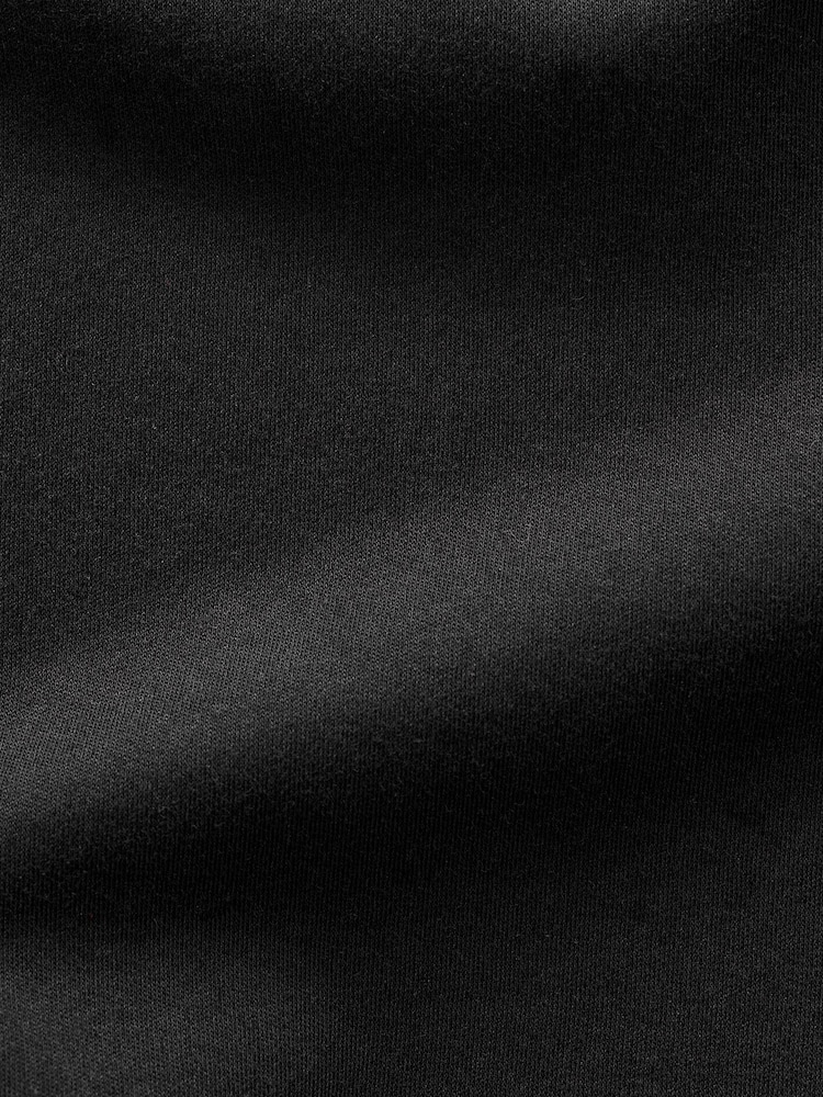 Black Check 100% Cotton Short Sleeve Smart Collar Polo Shirt - Image 7 of 7