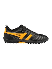 Gola Black Mens Ceptor Turf Microfibre Lace-Up Football Boots - Image 1 of 5