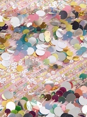 Multi Sequin Angel Sleeve Party Dress (3-14yrs) - Image 7 of 8