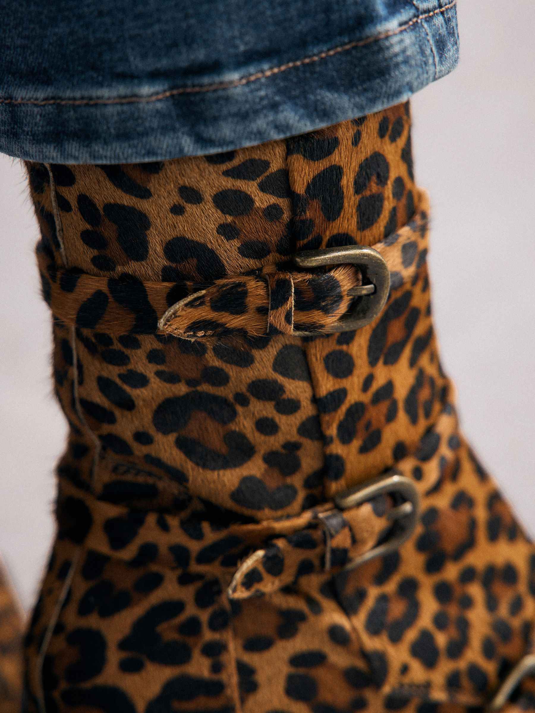 Tabitha simmons leopard boots hot sale