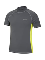 Mountain Warehouse Grey Mens UV Rash Vest - Image 3 of 4