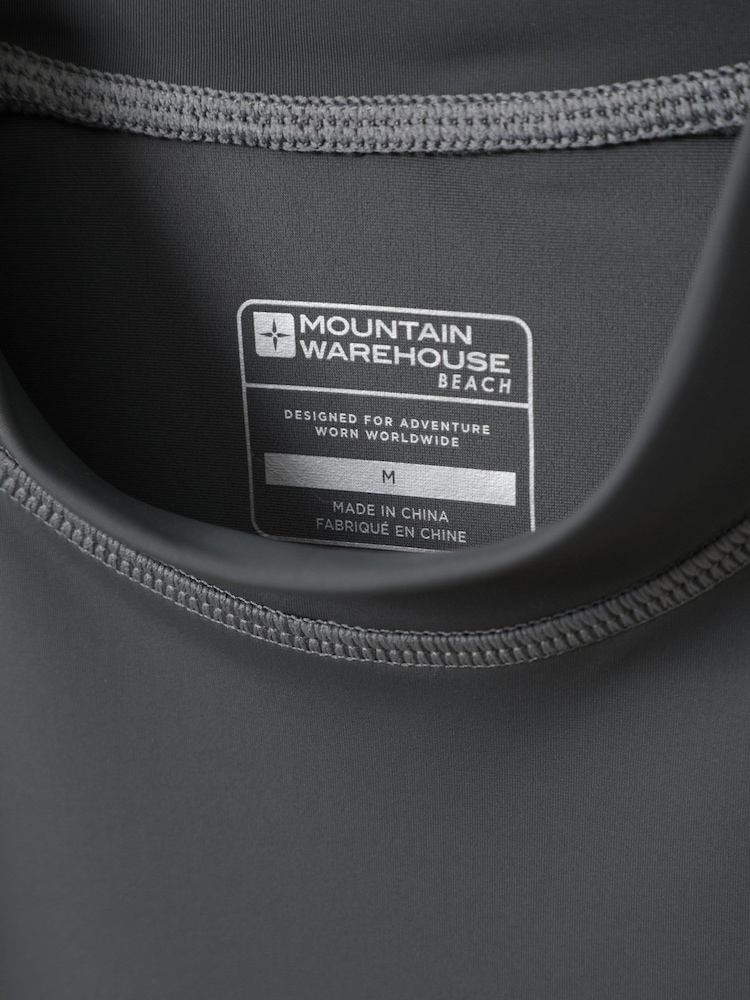 Mountain Warehouse Grey Mens UV Rash Vest - Image 4 of 4