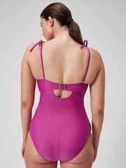 Speedo Womens Shaping Bandeau Swimsuit 1 Piece - Bild 3 von 6