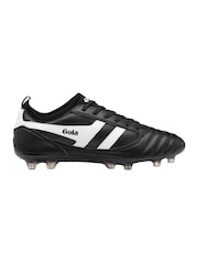 Gola Black/White Mens Ceptor MLD Pro Microfibre Lace-Up Football Boots - Image 1 of 5