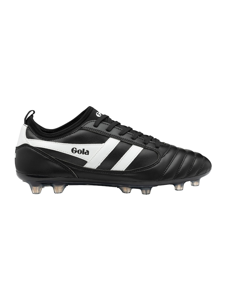 Gola Black/White Mens Ceptor MLD Pro Microfibre Lace-Up Football Boots - Image 1 of 5